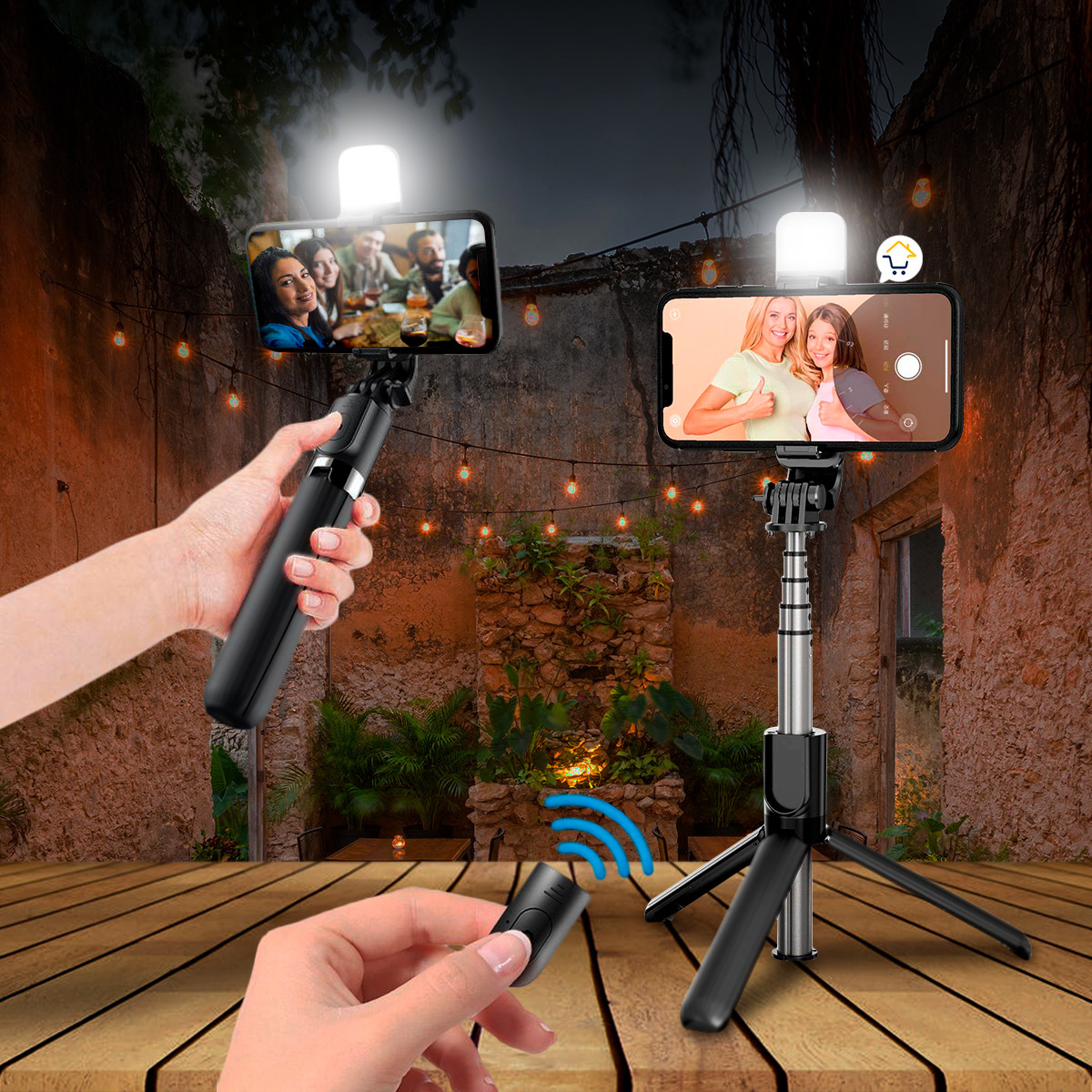 Miniatura 8 de Selfie Stick Tripode Celular S03S